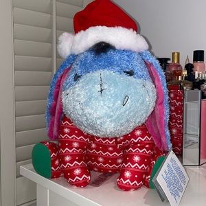 Disney Eeyore Christmas Weighted Plush
